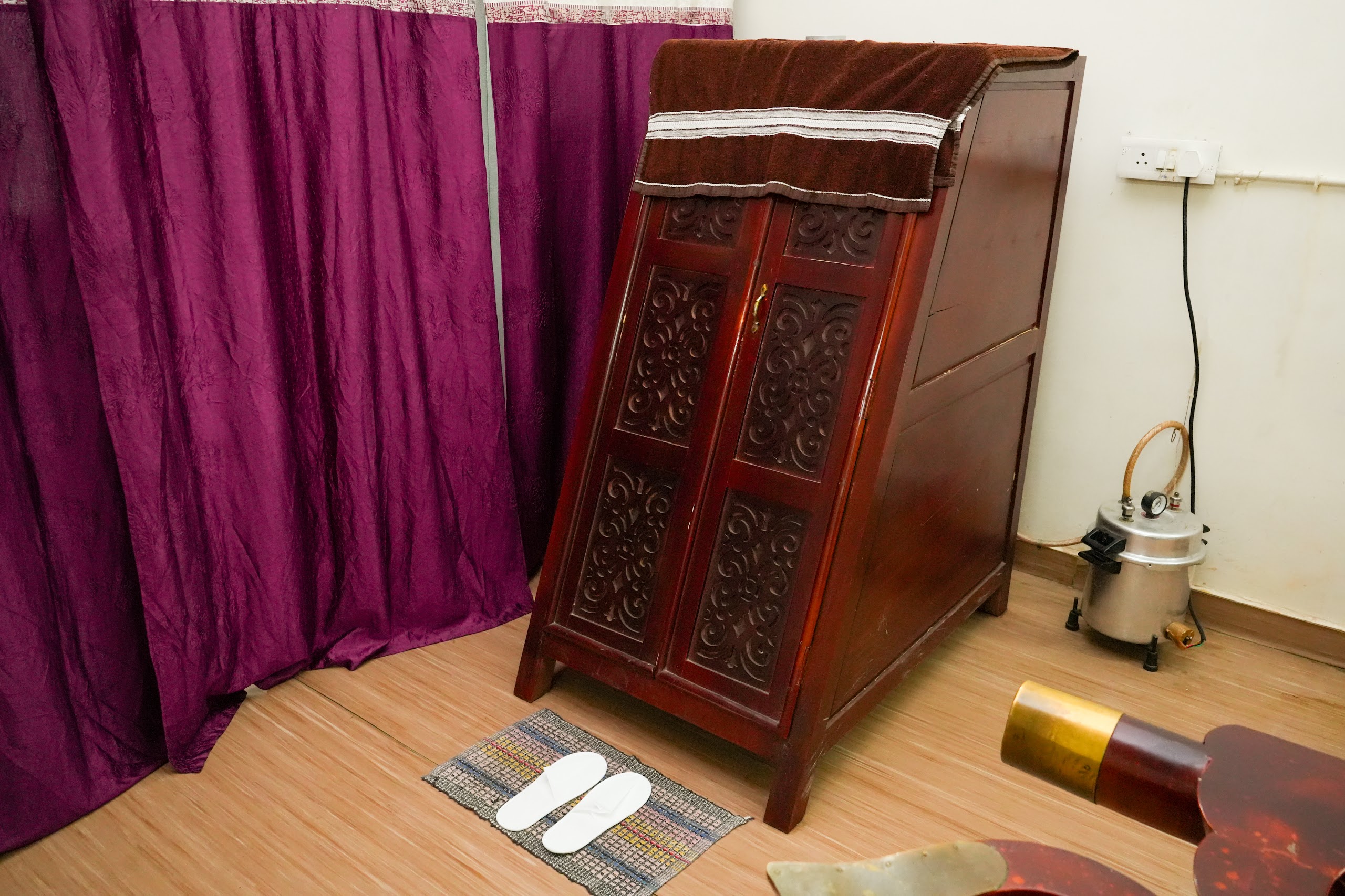 Ayurvedic therapy suite at Centurion Wellness