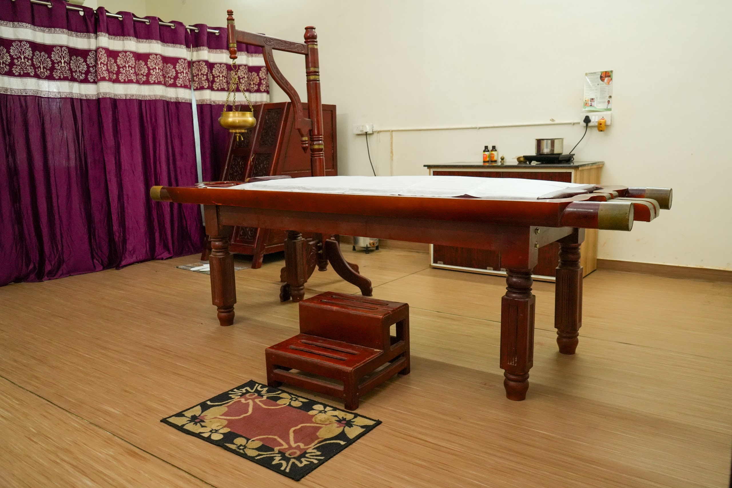 Ayurvedic therapy suite at Centurion Wellness